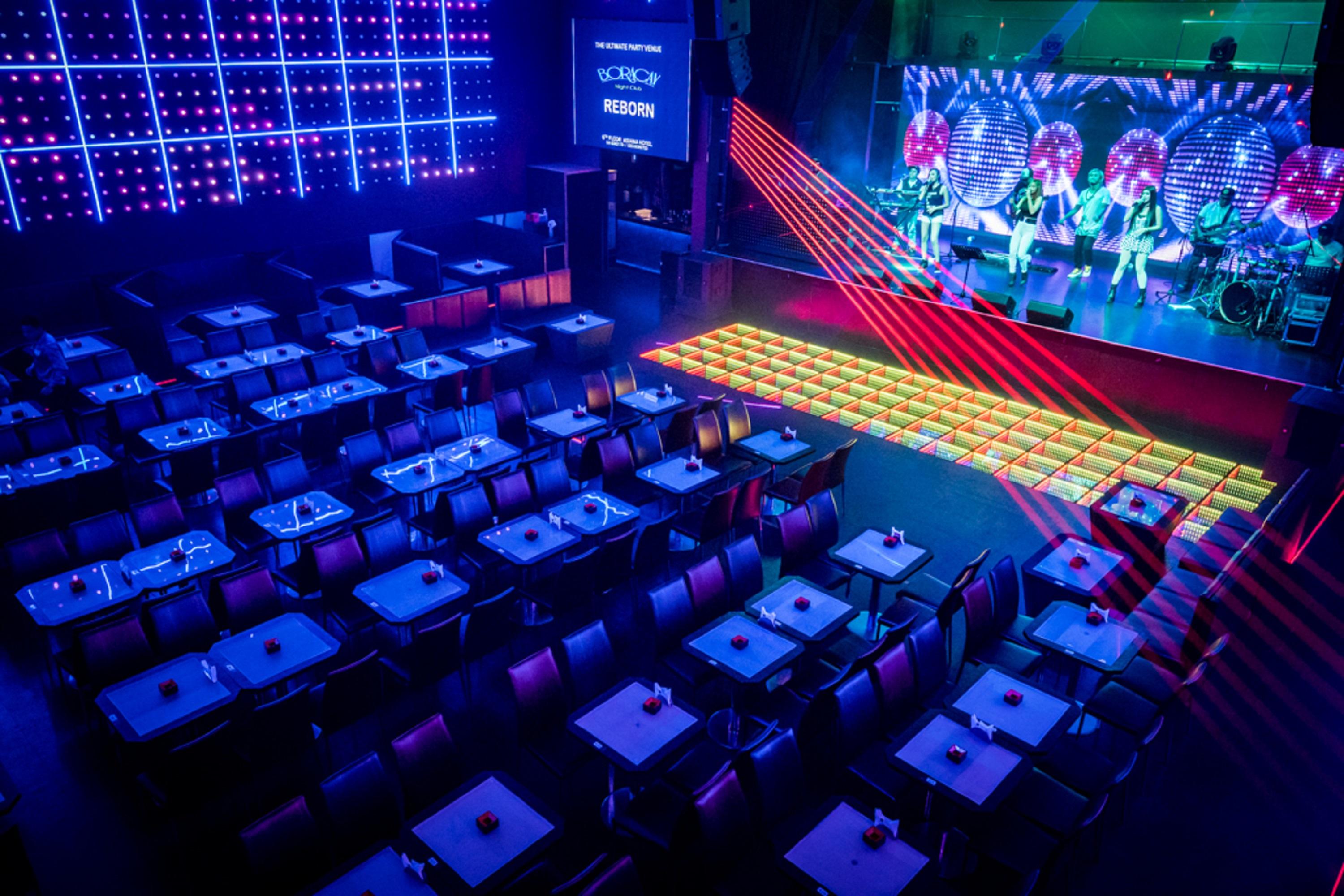 Asiana Hotel Дубай Экстерьер фото Interior of the nightclub